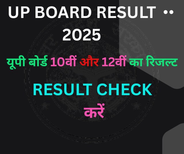 UP Board Result 2025